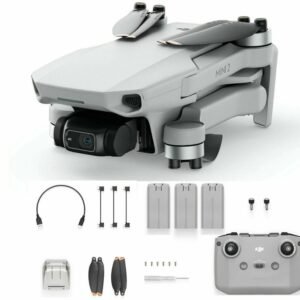 dji mini 2 drone quadcopter ready to fly 3 battery bundle