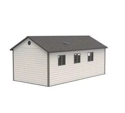 lifetime 11 ft. x 21 ft. outdoor storage shed with tri fold doors lifetime 11 ft. x 21 ft. outdoor storage shed with tri fold doors