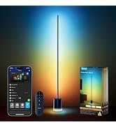 govee floor lamp 2, rgbic, warm cool white led, compatible with smartthings, matter, alexa, 1725lm, music sync, scene modes, smart floor lamp for living room, bedroom, black govee floor lamp 2, rgbic, warm cool white led, compatible with smartthings, matter, alexa, 1725lm, music sync, scene modes, smart floor lamp for living room, bedroom, black