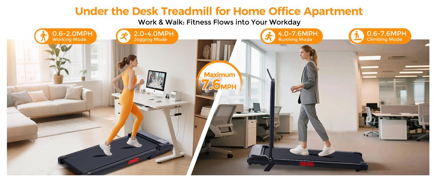 kassadin walking pad with handle bar, 2026 upgrade portable small treadmill with handles for home small, 3.0hp under desk walking pad treadmill with incline, 0.6 7.6mph, 350lbs kassadin walking pad with handle bar, 2026 upgrade portable small treadmill with handles for home small, 3.0hp under desk walking pad treadmill with incline, 0.6 7.6mph, 350lbs