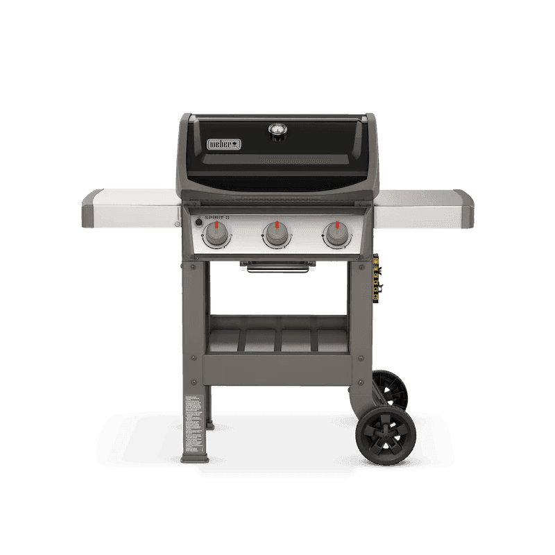 Home weber spirit ii 2 burner propane gas grill in black