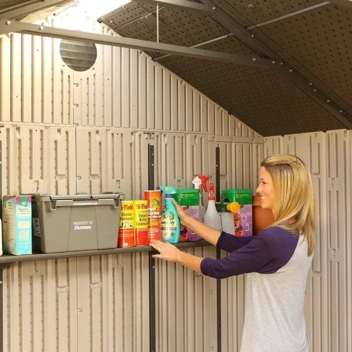 20 ft. w x 8 ft. d plastic storage shed 20 ft. w x 8 ft. d plastic storage shed