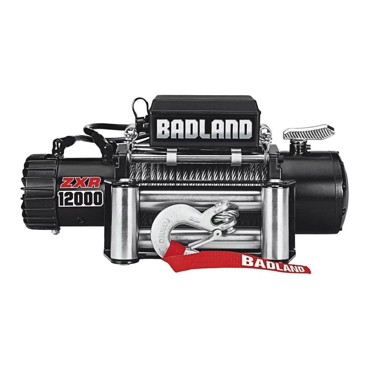 badland zxr 12,000 lb. winch with wire rope badland zxr 12,000 lb. winch with wire rope