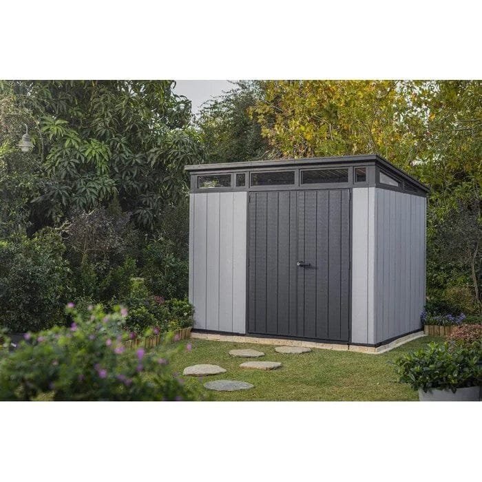 artisan 9 ft. w x 7.5 ft. d plastic storage shed artisan 9 ft. w x 7.5 ft. d plastic storage shed