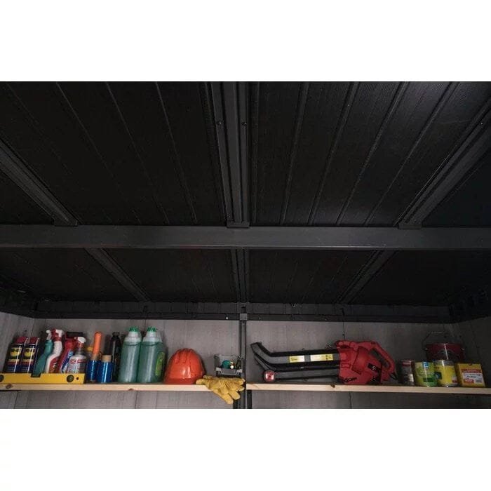 artisan 9 ft. w x 7.5 ft. d plastic storage shed artisan 9 ft. w x 7.5 ft. d plastic storage shed