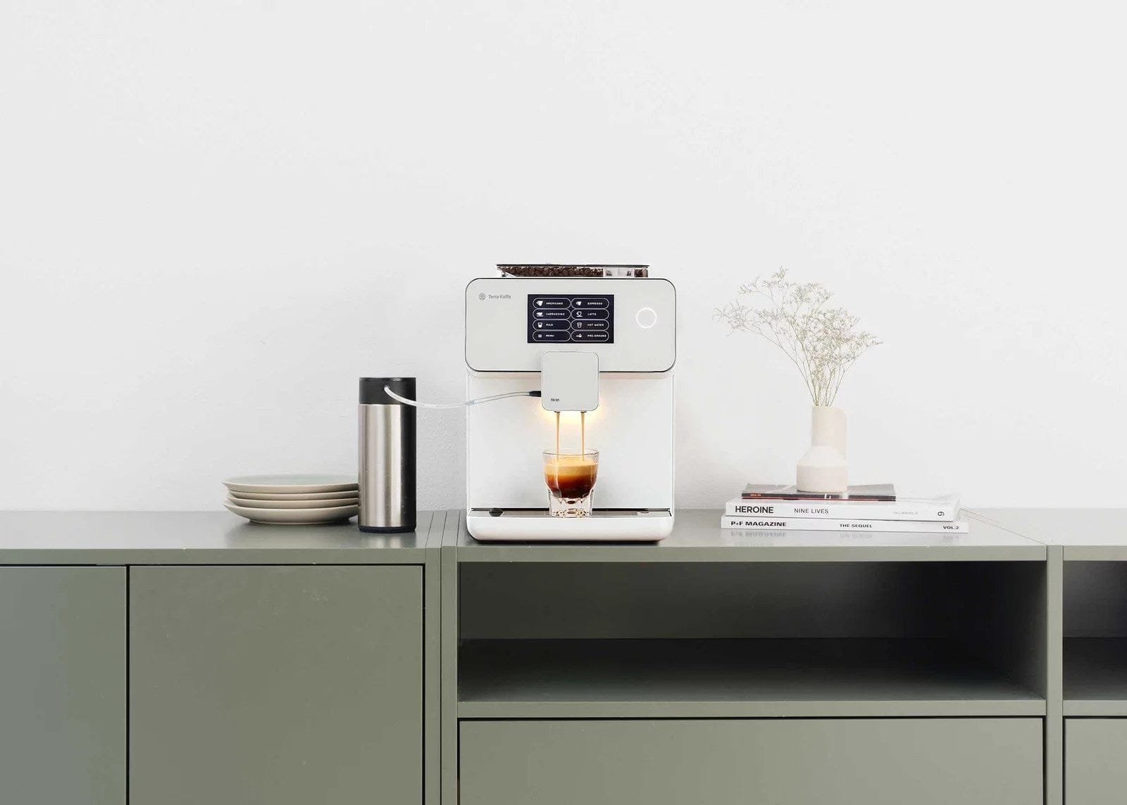 erra kaffe tk 01 espresso machine – white erra kaffe tk 01 espresso machine – white