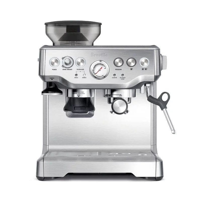 the barista express™ coffee & espresso maker bes870xl, brushed stainless steel the barista express™ coffee & espresso maker bes870xl, brushed stainless steel