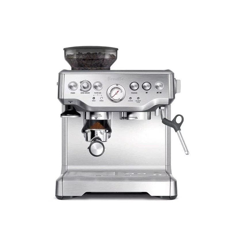 the barista express™ coffee & espresso maker bes870xl, brushed stainless steel the barista express™ coffee & espresso maker bes870xl, brushed stainless steel