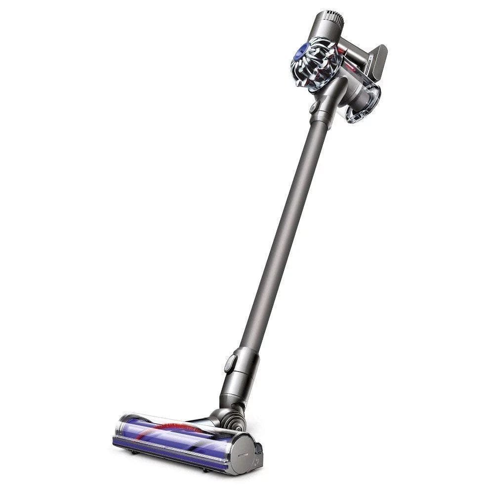 dyson v6 animal cord free stick vacuum – slate gray color, soft steel